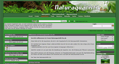 Desktop Screenshot of naturaquaristik-live.de